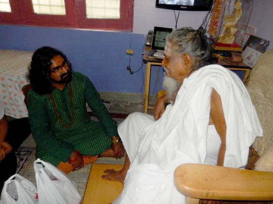 Mohanji With Swami GovindGiri spiritual Siddha and Duttatreya bhakta