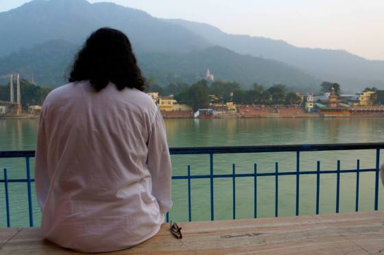 Mohanji at the Ganga