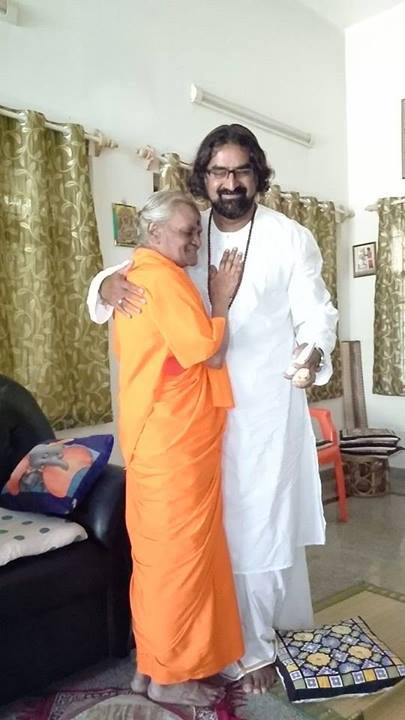 Devi Amma from Bangalore and Mohanji, ike mother and son
