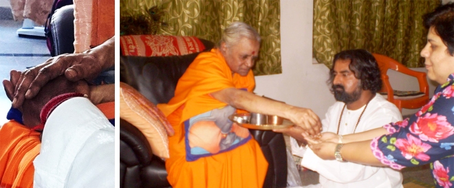 Mohanji with Devi Amma 1