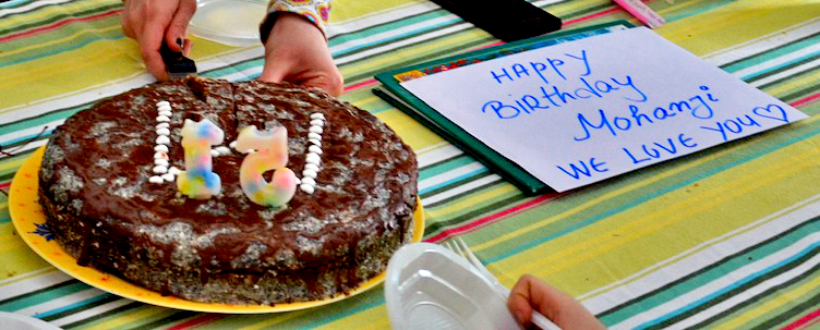 Mohanjis birthday celebration in Macedonia 2016 - Birthday cake