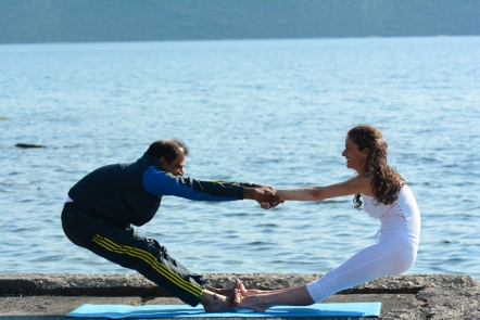 yoga postures Sanjay Sir and Biljana Vozarevic (38)