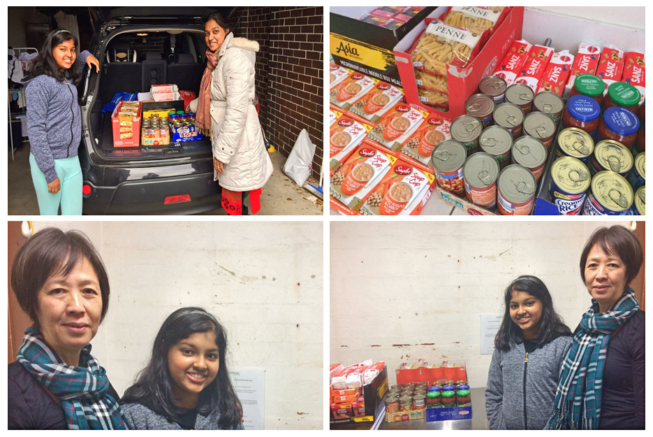 ACT Australia-delivering food to the needy Guru Purnima