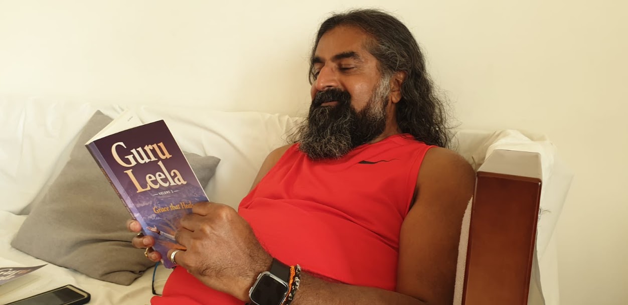 mohanji with book